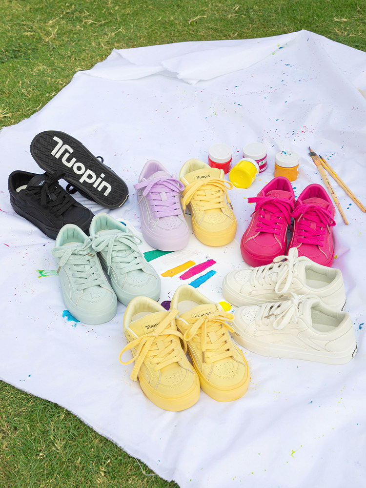 鮀品新款玩转调色盘，全色系潮流来袭，点亮街头时尚！